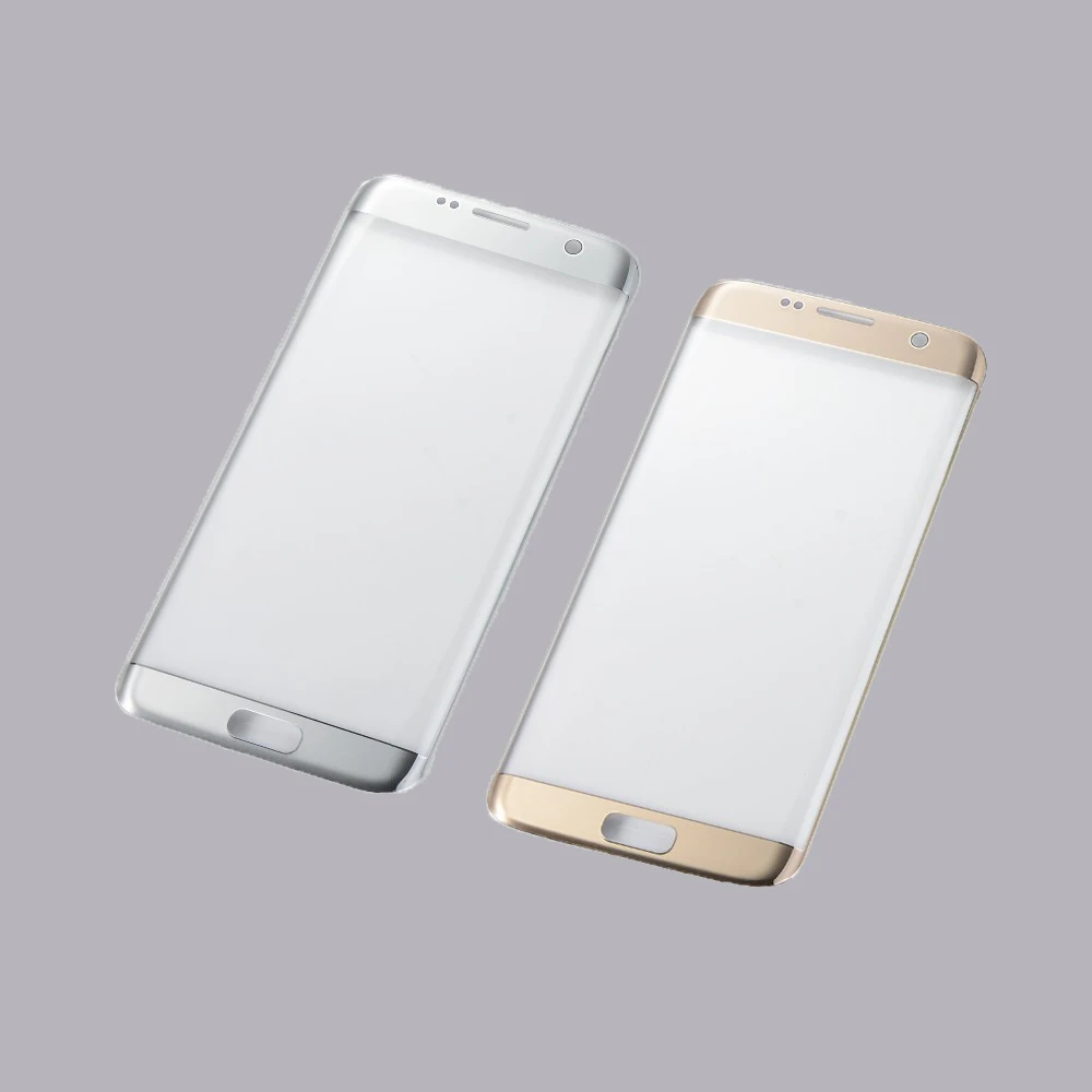 10 шт. стеклянная передняя внешняя панель для Samsung Galaxy S7 Edge G935 G935F ЖК-дисплей