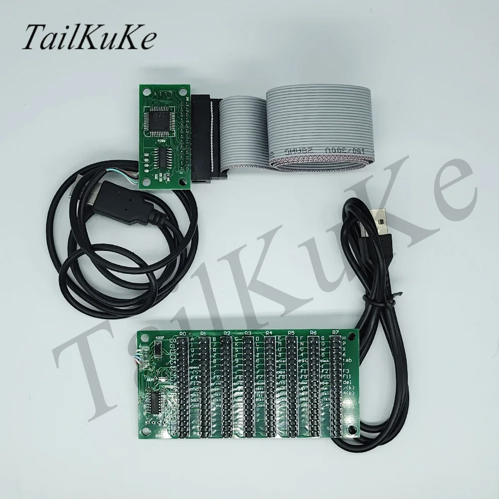 USB клавиатура HID модуль CH9328 чип сканирование Полная 104 клавиши|Органайзеры для