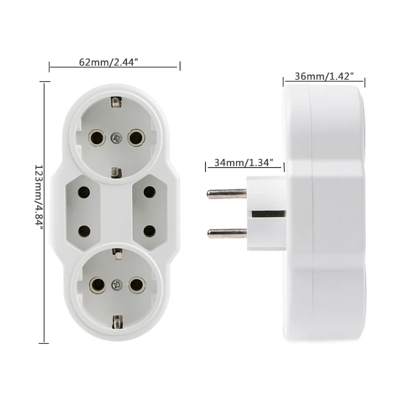 

1000W Conversion Plug White 50/60HZ For digital device For mp3 For hotel
