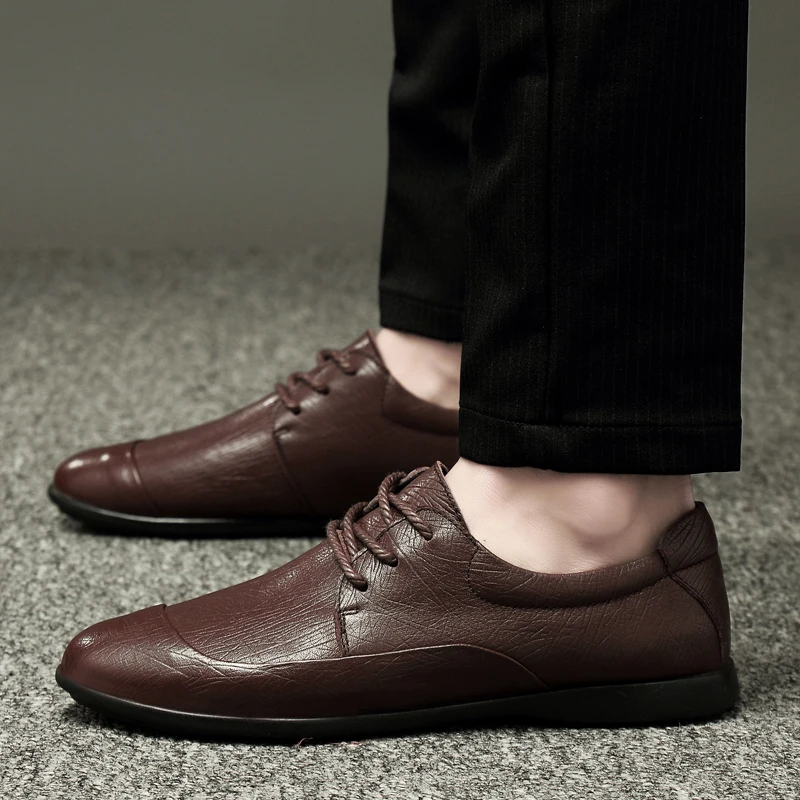 

Men Leisure Shoes Zapatos Casuales Para Hombre Causal Shoes For Men Sapatos Casual Men's Leather Fashion Man Mens