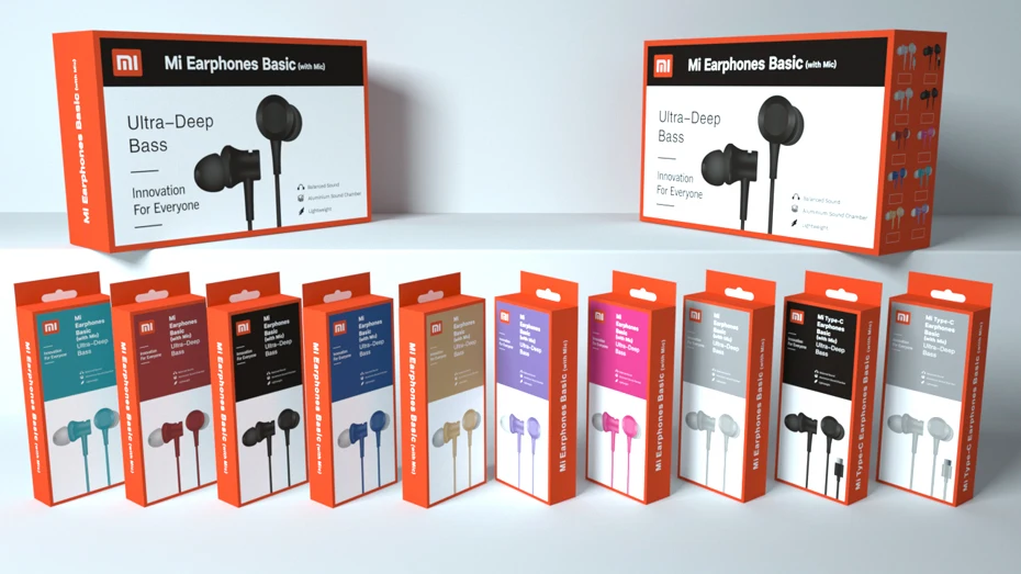 Новая посылка Xiaomi Piston 3 наушники 3,5 мм наушники-вкладыши для samsung Xiaomi huawei usb type C наушники с микрофоном
