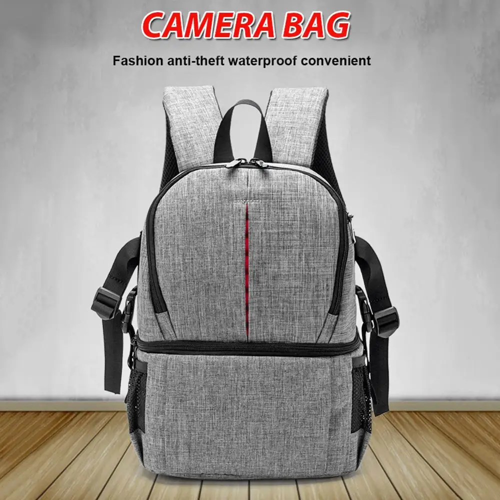 Мягкий рюкзак из ткани Оксфорд для зеркальной фотокамеры видеокамеры |