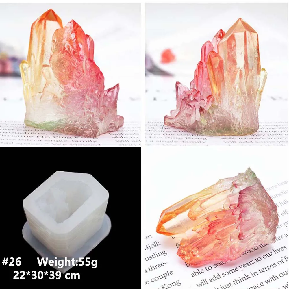 Прозрачная силиконовая форма ручной работы сделай сам из эпоксидной смолы