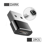 2 шт. адаптер USB C адаптер OTG Type C к USB адаптер Type-C адаптер кабель для Macbook для смартфона Mini Type-C разветвитель адаптер