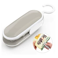 mini portable heat sealer kitchen mini bag sealing machine vacuum food sealer handheld portable bag sealer packaging machine