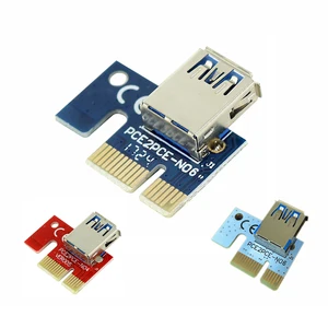 Видеокарта PCIE 1X to16X PCI-E 1X на USB для расширения линии майнинга PCI-E Extension line Small Card Board