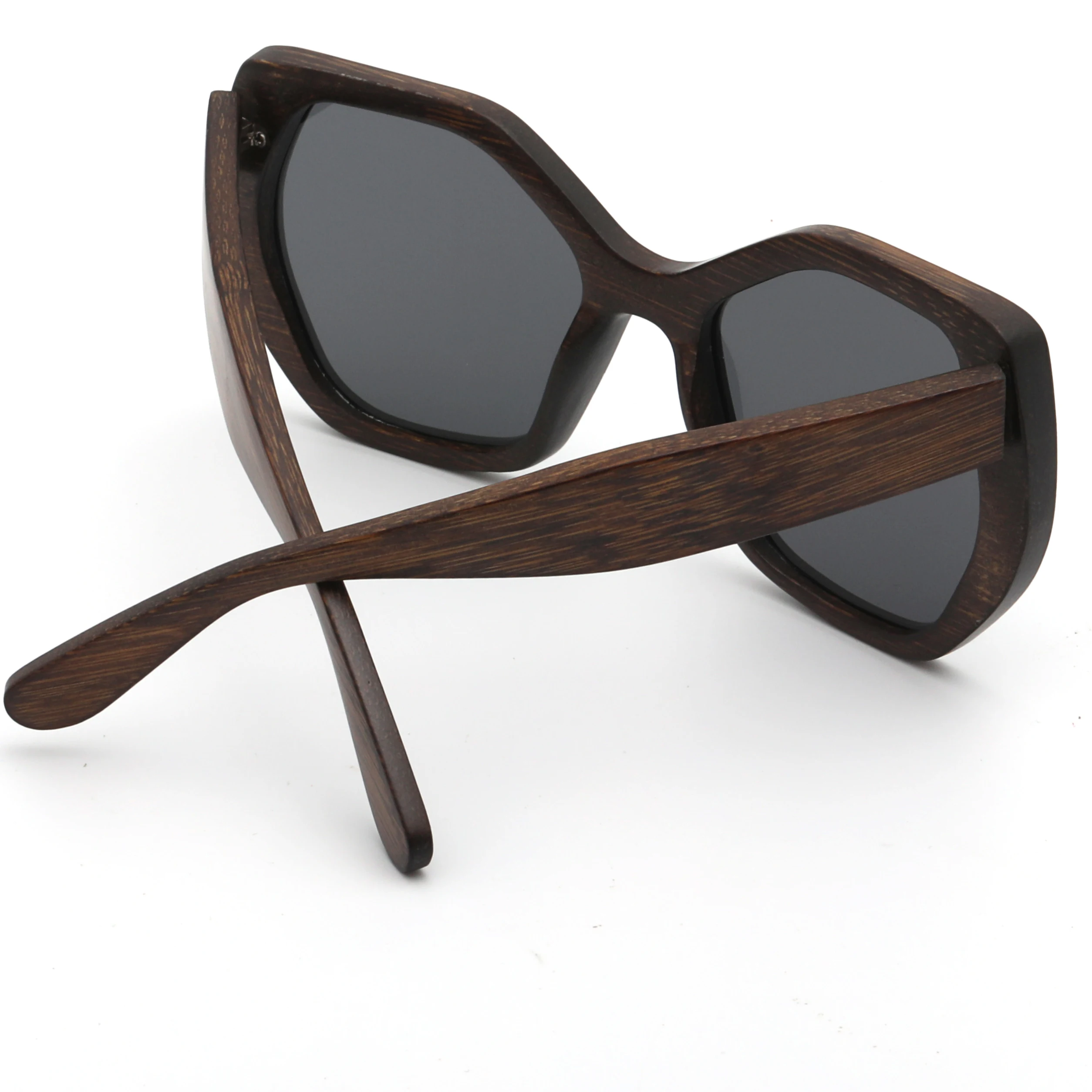 SKYDOVE шестигранные защитные очки из бамбука для женщин большого размера 2020 новые