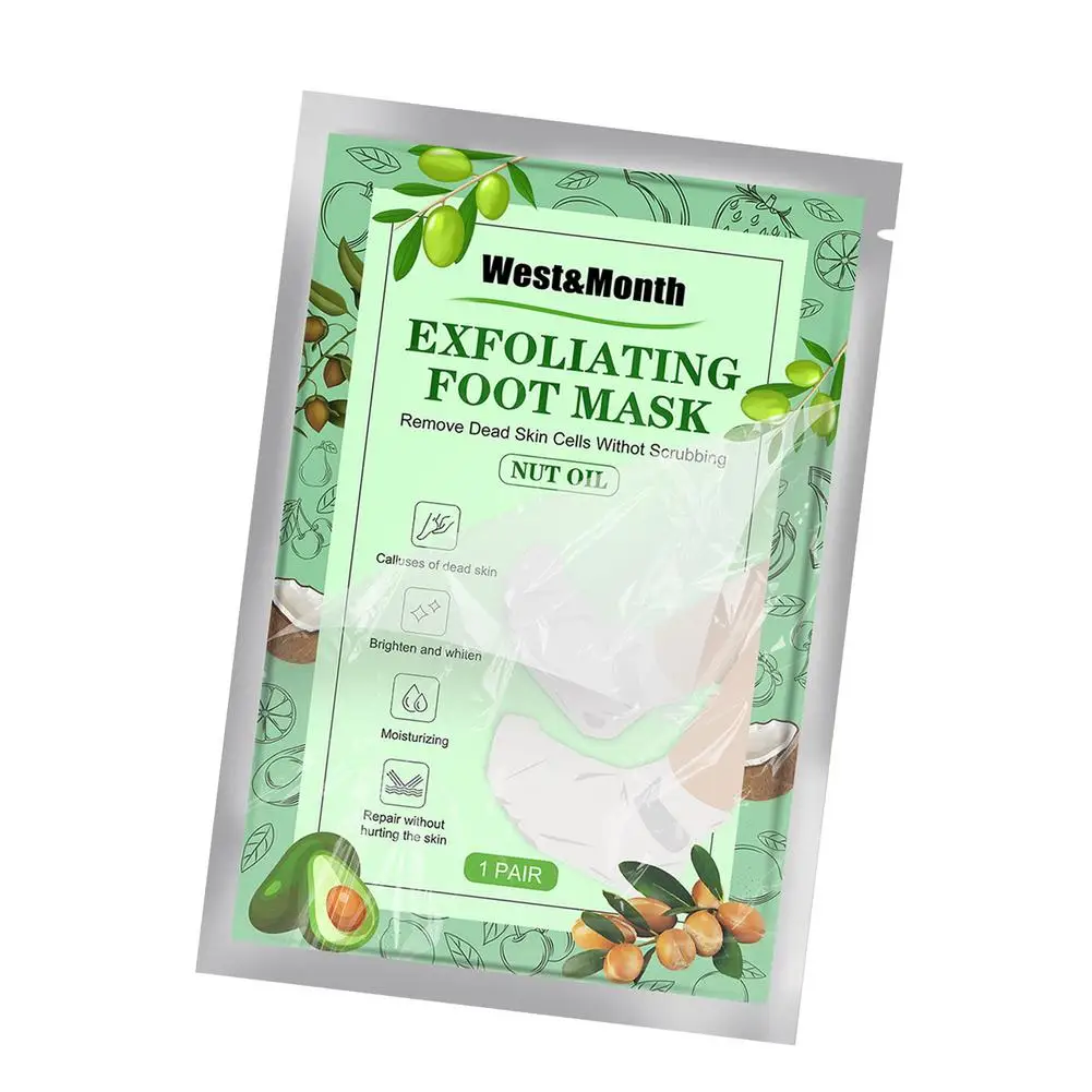 

Argan Oil Foot Masque Moisturizing Nourishing Foot Peel Masque Remove Dead Skin Anti Crack Pedicure Repair Rough Heels For Fee