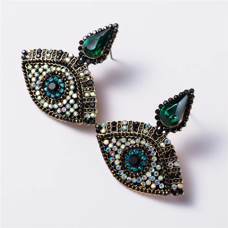 Новые большие бохемские серьги Pauli Manfi с большими камнями - модный аксессуар для вечеринок для женщин