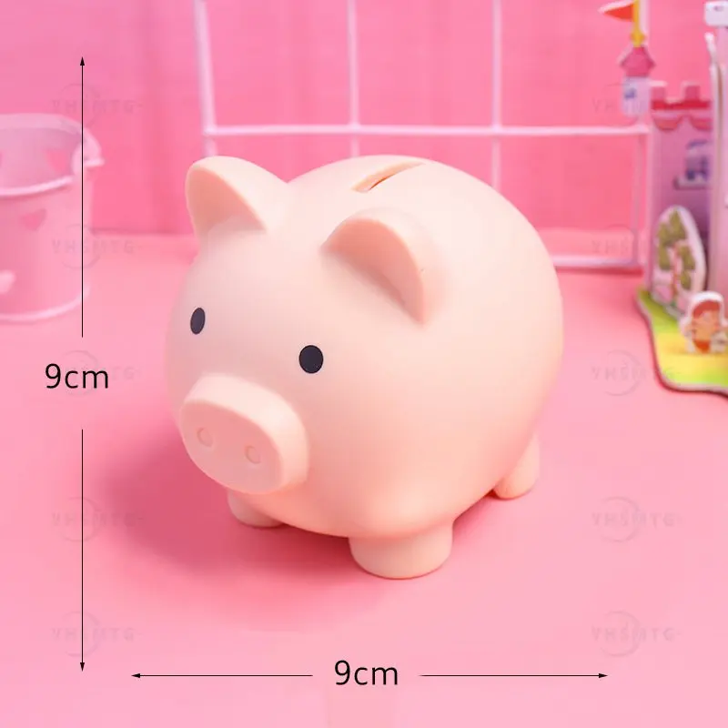 

YHSMTG Money Box Stash Jar Piggy Bank for Kids Cut Cartoon Child with Gifts Plastic Storage Box Coine Organization Home Decor