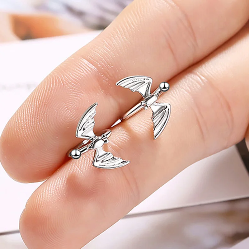 MEETSOFT серебряные предотвращающие аллергию Клипсы Серьги для женщин Модный дизайн