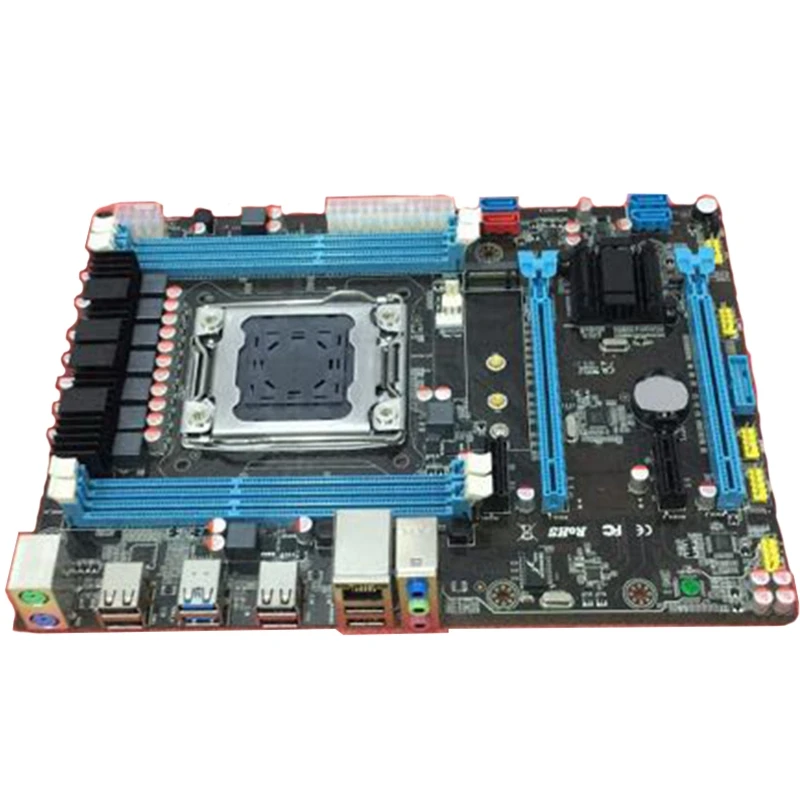 Материнская плата LGA 2011 USB3.0 SATA3 PCI-E 4x16G REG ECC поддержка памяти Xeon E5 X79-B75 | Компьютеры и
