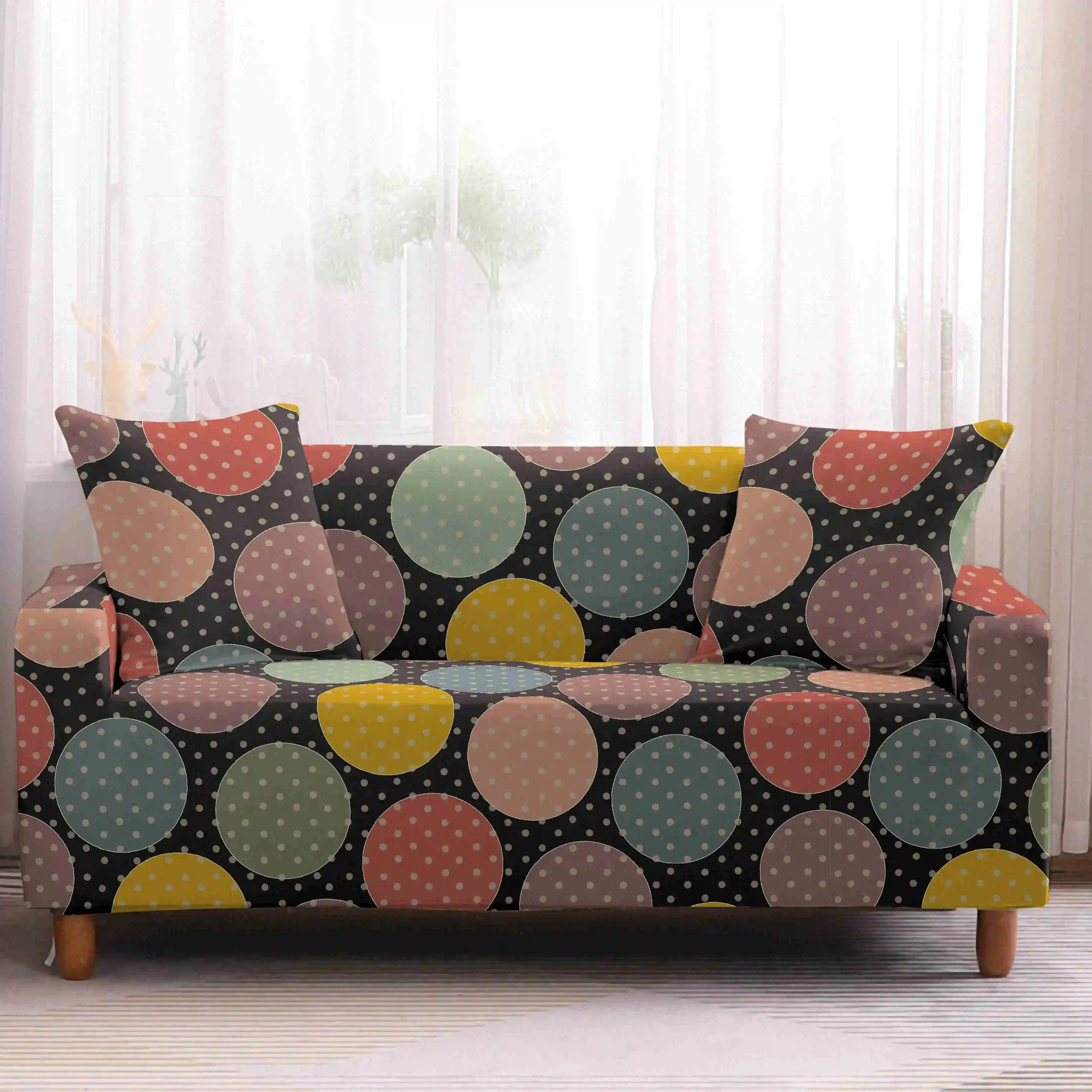 Homesky геометрический чехлы для диванов мебель кресло современный Гостиная чехол