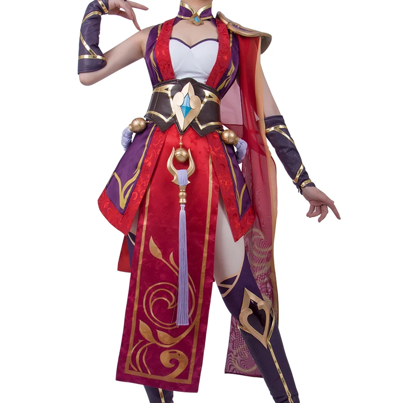 

[Presale] Game LOL Riven Cosplay Costume The Exile Sexy Sword Uniform Skirt Full Set Female Role Play Clothing Exclusive Sale