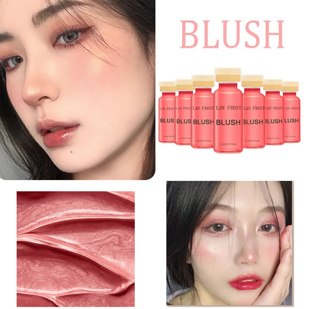 

10pcs 5ml Long Lasting Professional Portable Glow Anti Aging Concealer Face Makeup Salon Brightening Cream Blush Natural Nude
