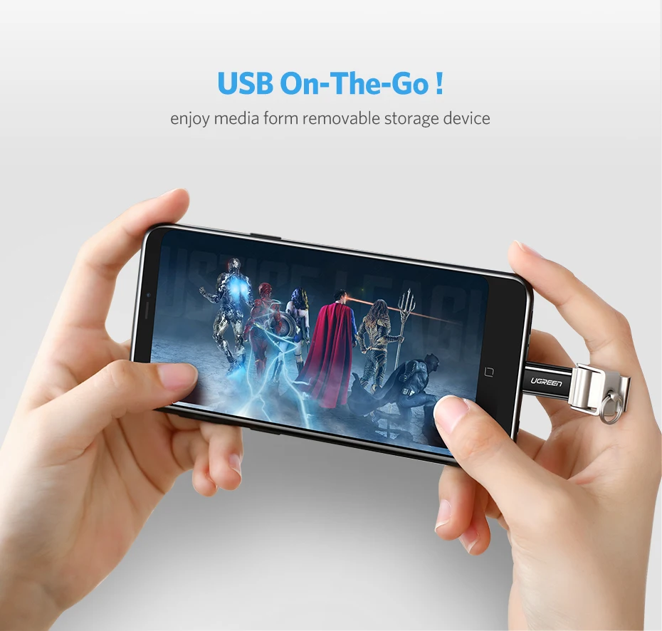 Ugreen usb c charger usb type c male to micro usb female adapter charging cable converter for Samsung huawei xiaomi otg Android