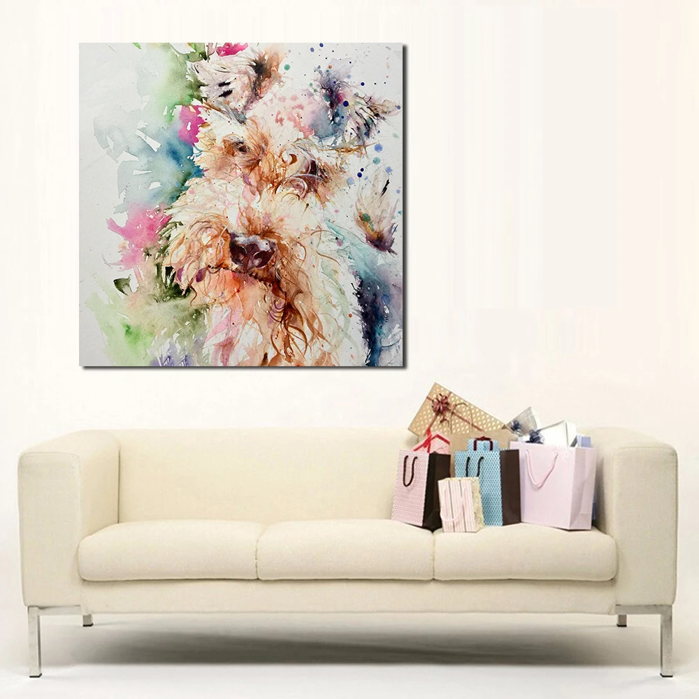JQHYART абстрактная картина Картина с животными Холст Искусство домашний декор