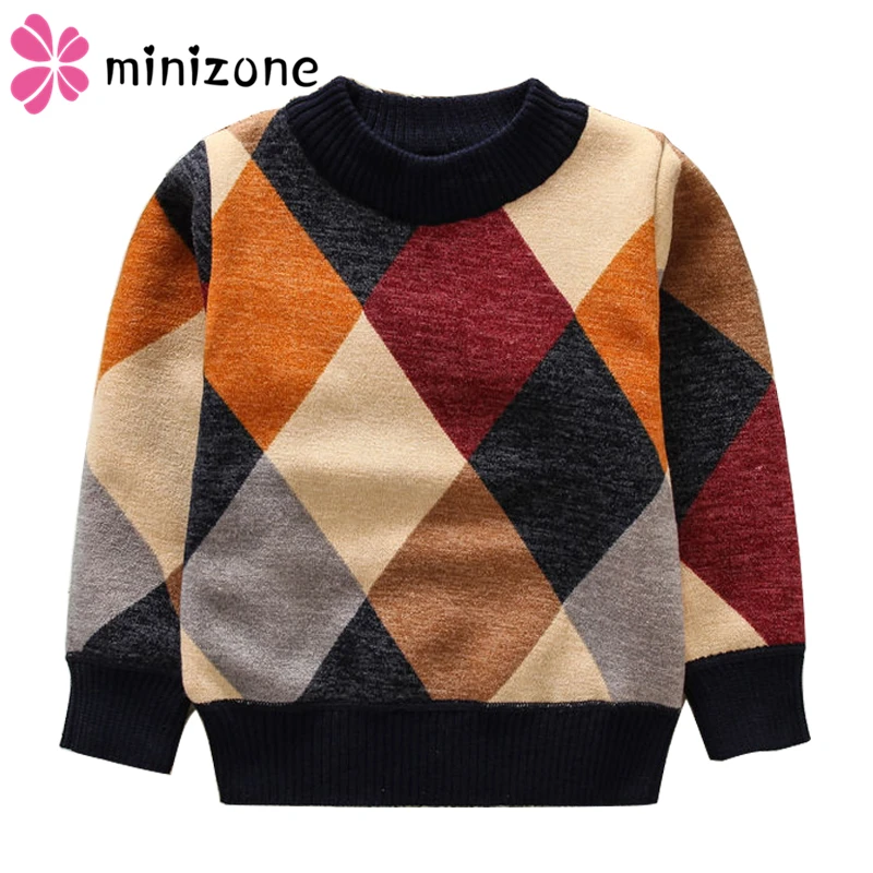Свитера для мальчиков детская одежда маленьких детский зимний свитер вязаный