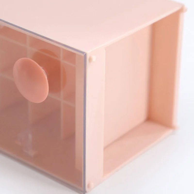 

18 Gate Red Accommunicable Box Delivery Desktick Red Release Rack Lip Glaze Master Storage Box Home Storage 2021 summer new