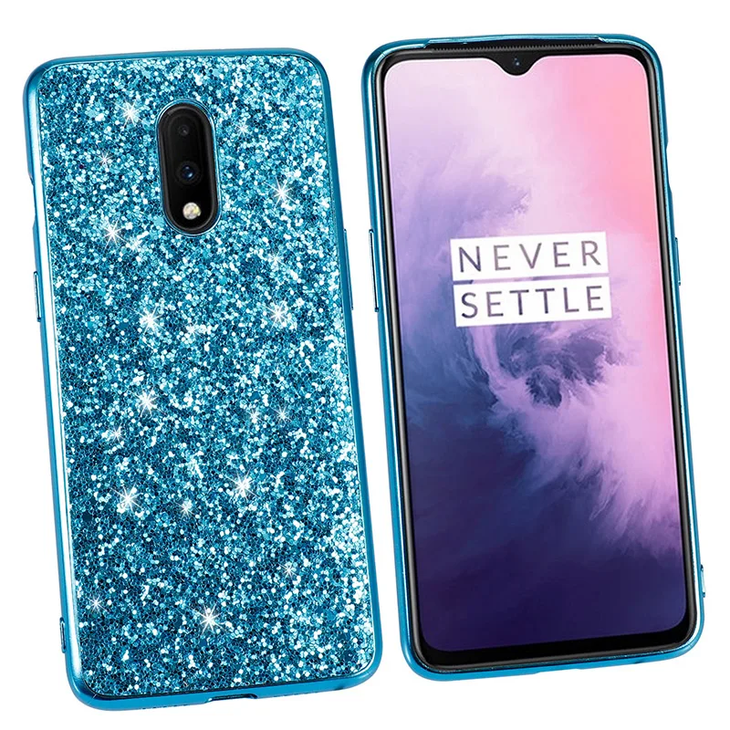ZKFYS роскошный блестящий чехол для телефона Oneplus 7 Pro 6 лет Sequin покрытие