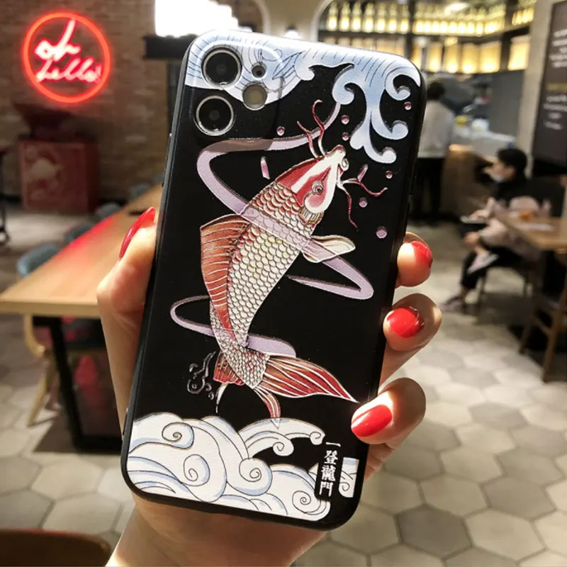 

For Samsung A72 5G Case A526B 3D Flower Emboss Silicone Phone Cover For Samsung Galaxy A72 A725F Cases soft relief TPU A 72 2021