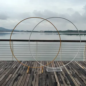 Круглый Свадебный фон для фотографий с фотографией