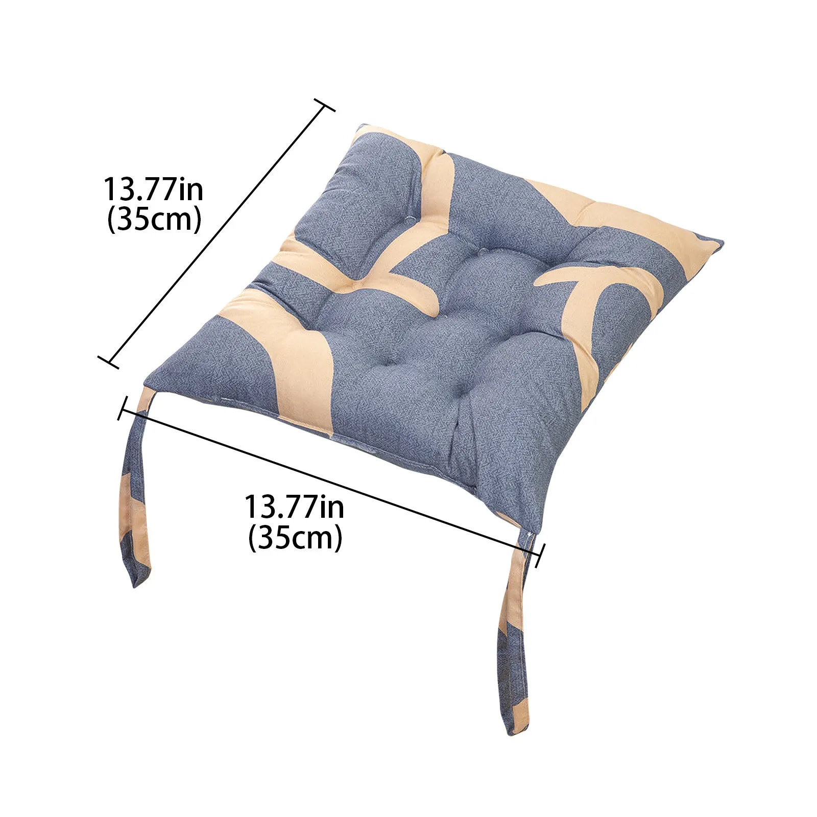 

Chair Cushion Square Cotton Upholstery Soft Padded Cushion Pad Office Home Or Car Soft Print Cushion Pad For Chair Sofa