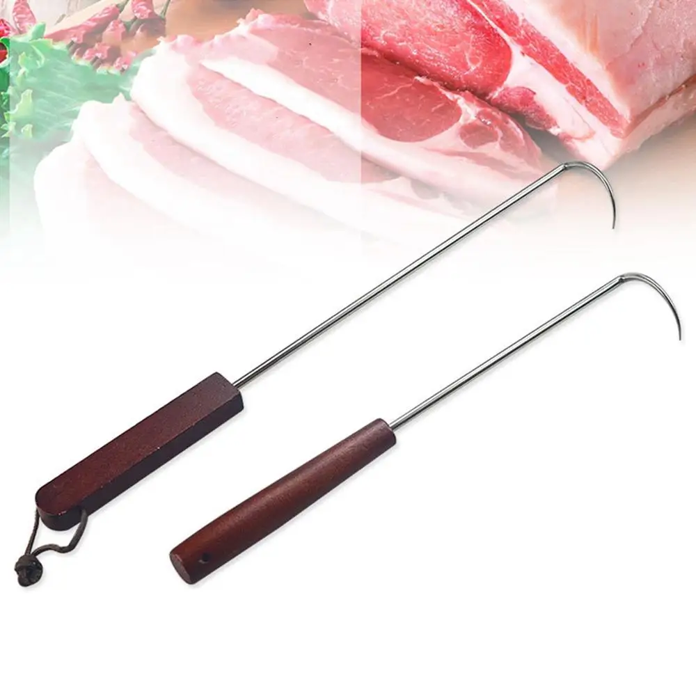 2 шт. Еда Флиппер крючки станок и Нержавеющая сталь барбекю мяса Тернер из