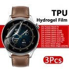 Гидрогелевая защитная пленка из ТПУ для смарт-часов Huawei Watch 2Pro GT 2 2E, 3 шт., 42 мм, 46 мм, ES, аксессуары для часов Honor Watch Magic 2, пленка