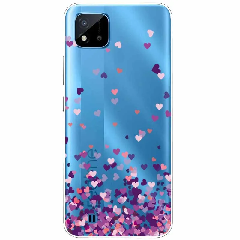 for realme c11 2021 case clear soft tpu silicone phone cover for realme c11 2020 back cases transparent bumper realmec11 c 11 free global shipping