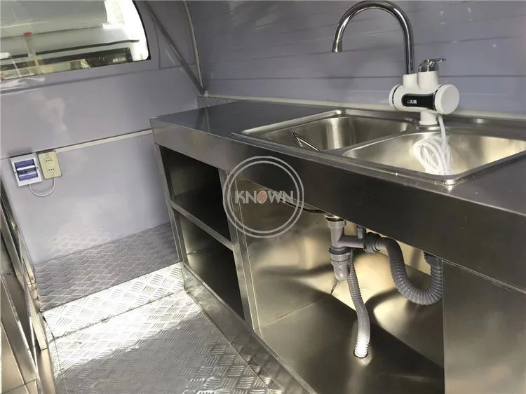 3 м многофункциональная электрическая передвижная Кофейня Еда тележка трицикл