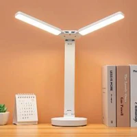 usb rechargeable bedroom night light led foldable eye protection table lamp touch stepless dimming living room study table light