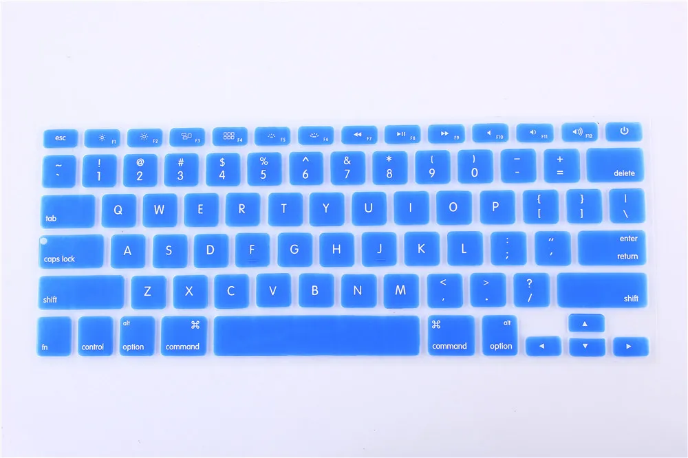 Backlit- blue Американская версия для Apple MacBook Pro 1" дюймов A1286 крышка клавиатуры защитная кожа - Цвет: Backlit- blue