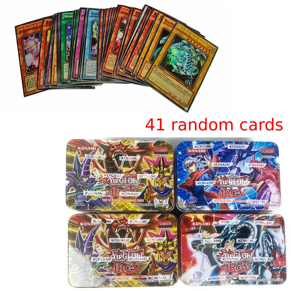 Коллекционные карты Yugioh MUTOU YOGI KAIBA SETO без повторов с флэш-картами на английском