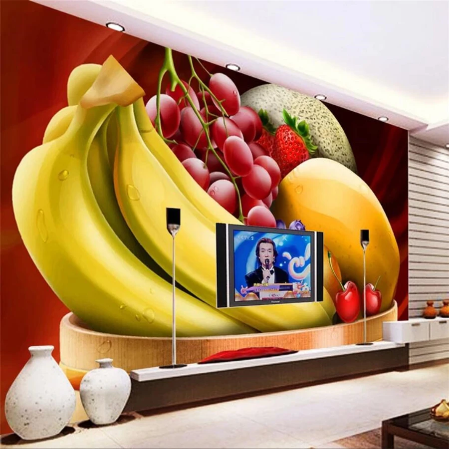 

Custom wallpaper 3d photo murals Living room bedroom restaurant fruit still life decoration painting TV background wall paper