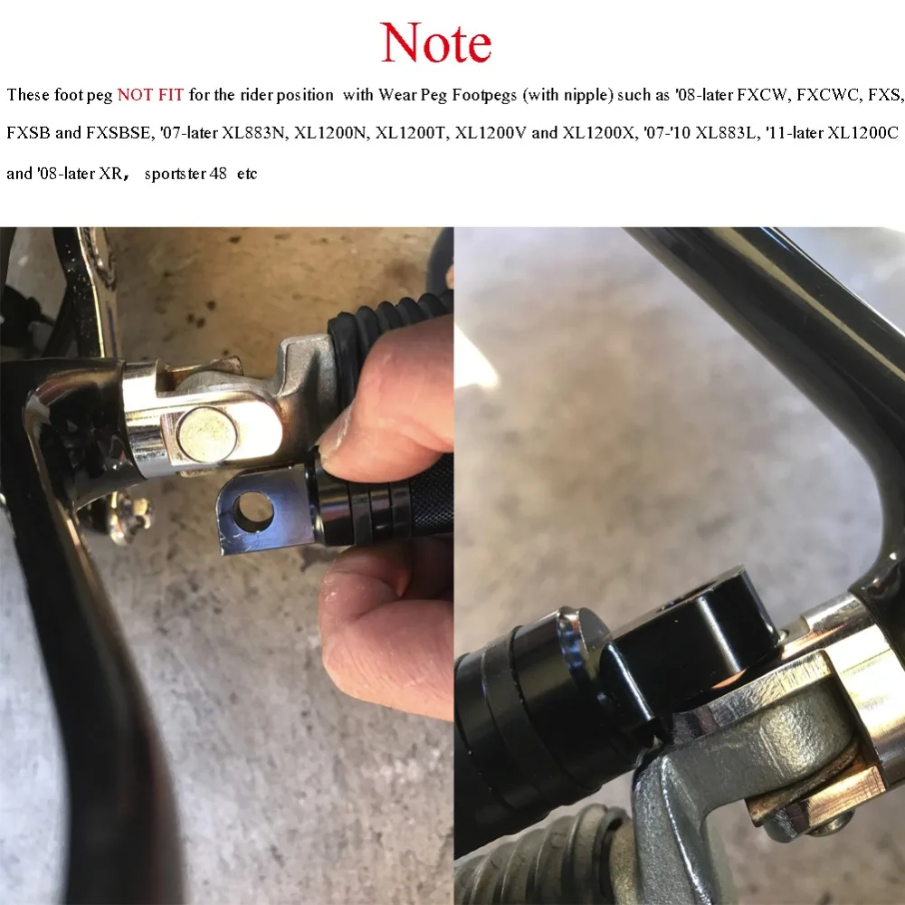 Рукоятки рукоятки мотоцикла + подставки для ног ножки рычага переключения