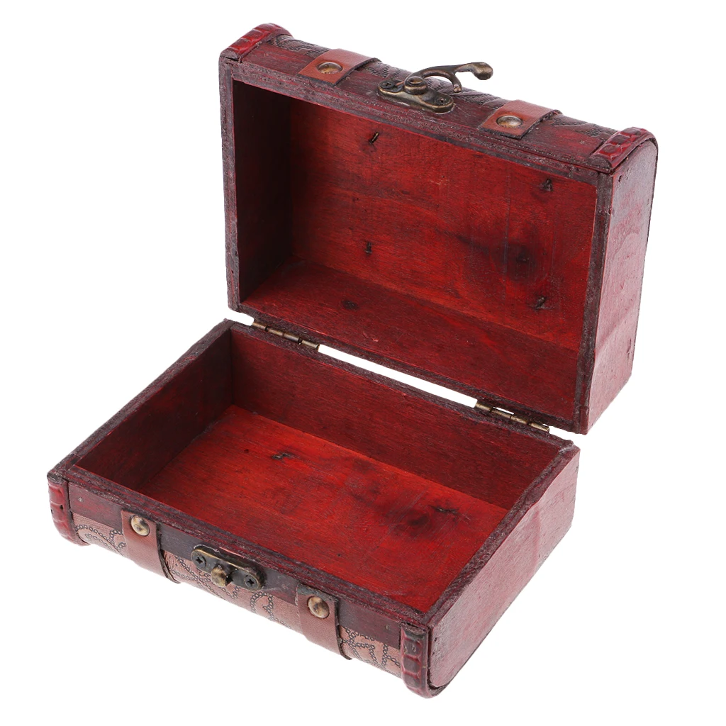 

Handmade Chinese Retro Wooden Jewelry Box Necklace Storage Boxes Woman Gift