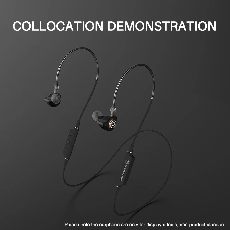 TFZ BC-03 Bluetooth съемный кабель с чип Qualcomm QCC 3005 5 0 поддержка APTX-LL SBC/AAC 2Pin/0 78 мм разъем |