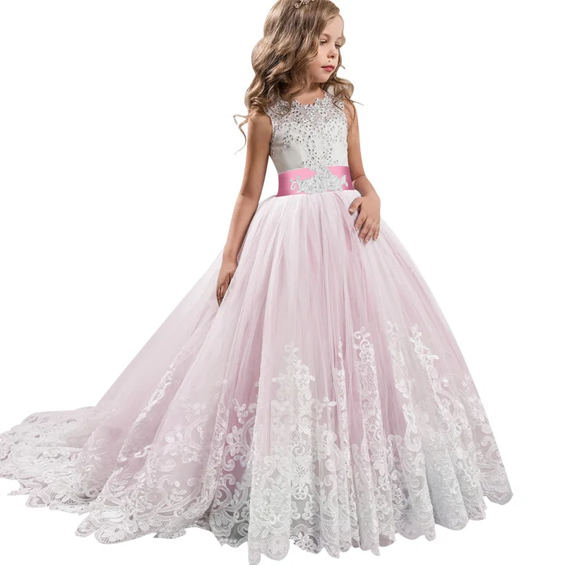 Цветочное романтическое свадебное платье для девочек подружки невесты на день