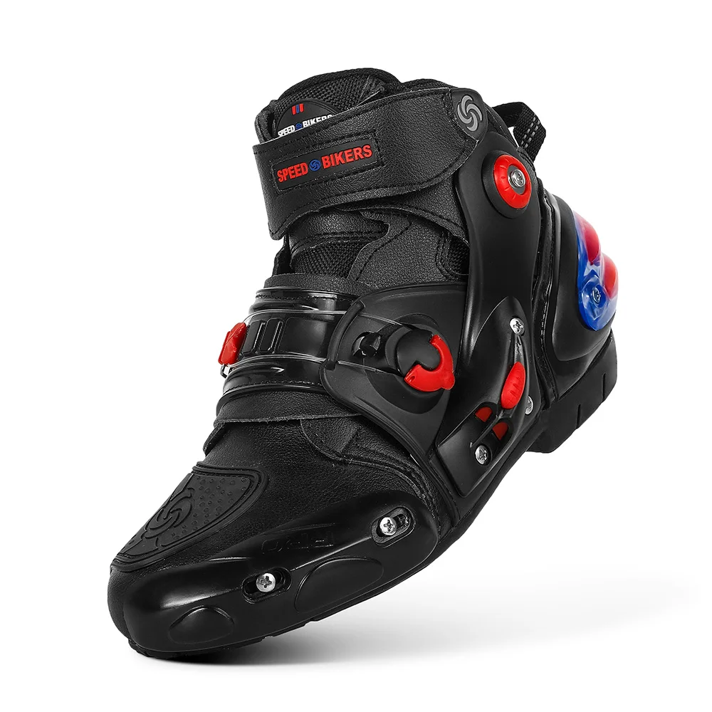 Мотоциклетные ботинки для мужчин и женщин водонепроницаемая обувь скоростных