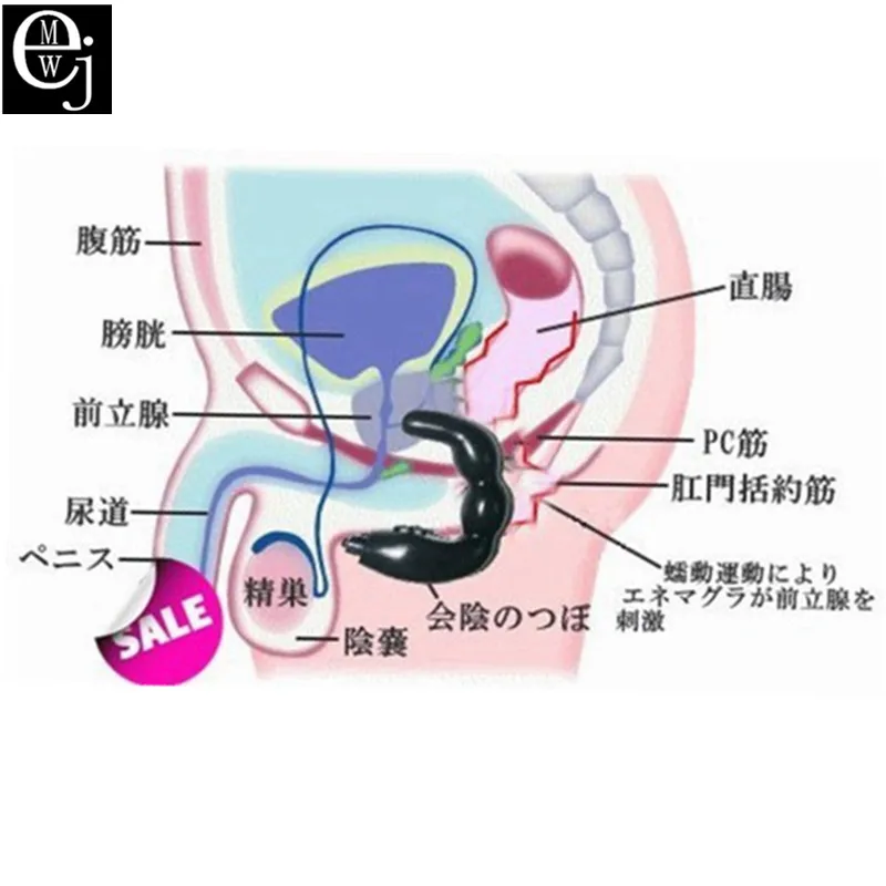 Массажер простаты Анальный брикет Мужской Вибратор Секс продукт мастурбатор