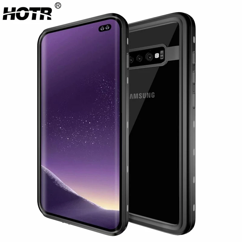 Водонепроницаемый чехол для телефона Samsung S10 Plus S10e водонепроницаемые защитные