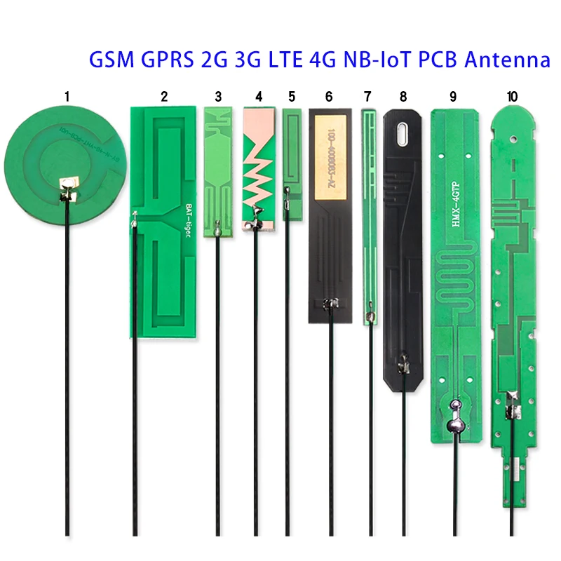 

GSM GPRS 2G 3G LTE 4G NB-iot module built-in PCB circuit board patch antenna ipx connector IPEX interface RG1.13 12cm cable 8dbi