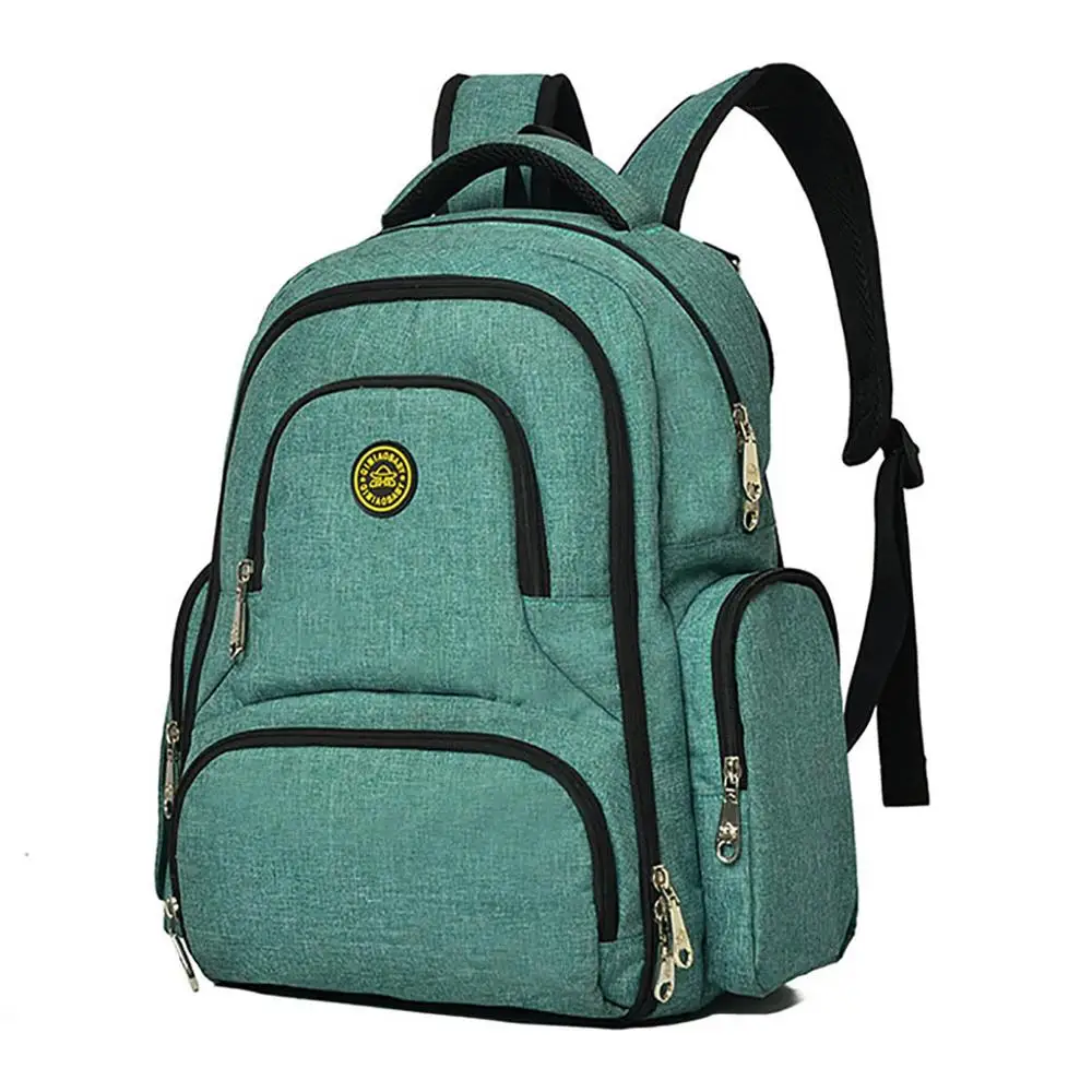 Большая вместительная сумка для детских подгузников с сумками бутылочек молока