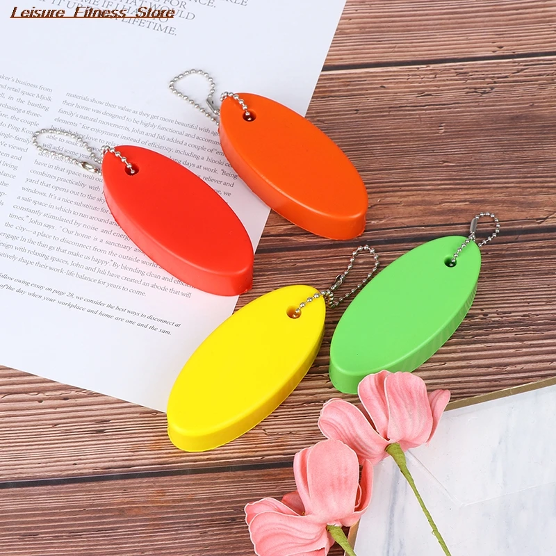 

Foam Floating Buoyant Keychain For Water Sports Marine Boat Swimming Oval Keyring Key Kayak Canoe Rafting surf accessory