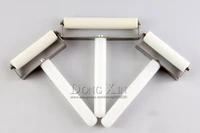 8cm high quality white silicone pasting roller for samsung for lcd screen film wheel refurbish