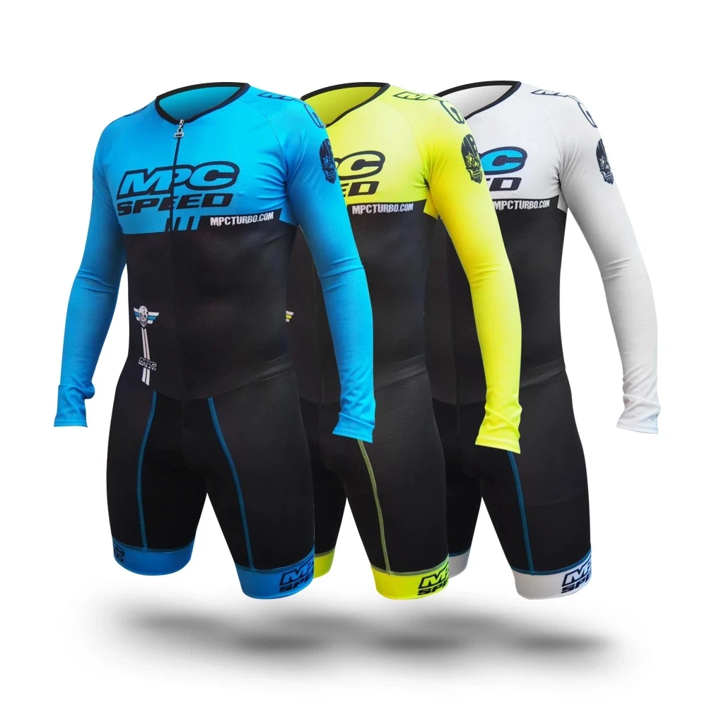 

MPC Racing Suit Men Speed Inline Roller Skate Skinsuit Fast Skating Outdoor Sports Monkey Triathlon Clothing Skating Jumpsuit