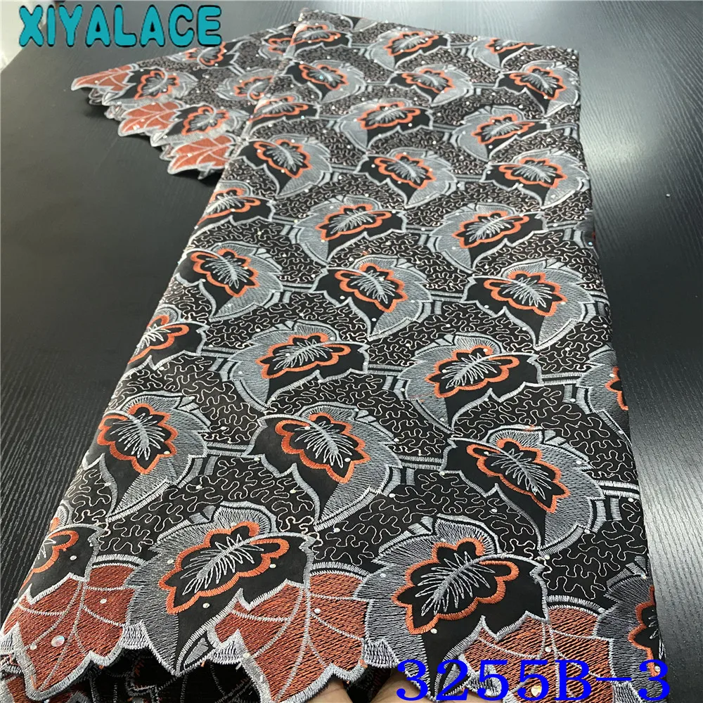 Новейшая французская африканская кружевная ткань фиолетовая швейцарская вуаль