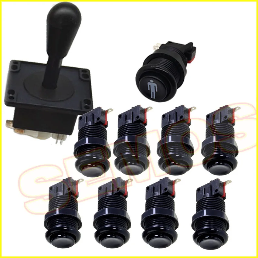 Джойстик для аркадных игр набор ПК Happ с нулевой задержкой USB энкодер 8 сторонние