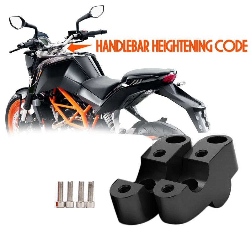 Motorcycle Handlebar Raised Extend Handle Bar Clamp Mount Riser for KTM 390DUKE DUKE390 2017-2019 Motor Parts |